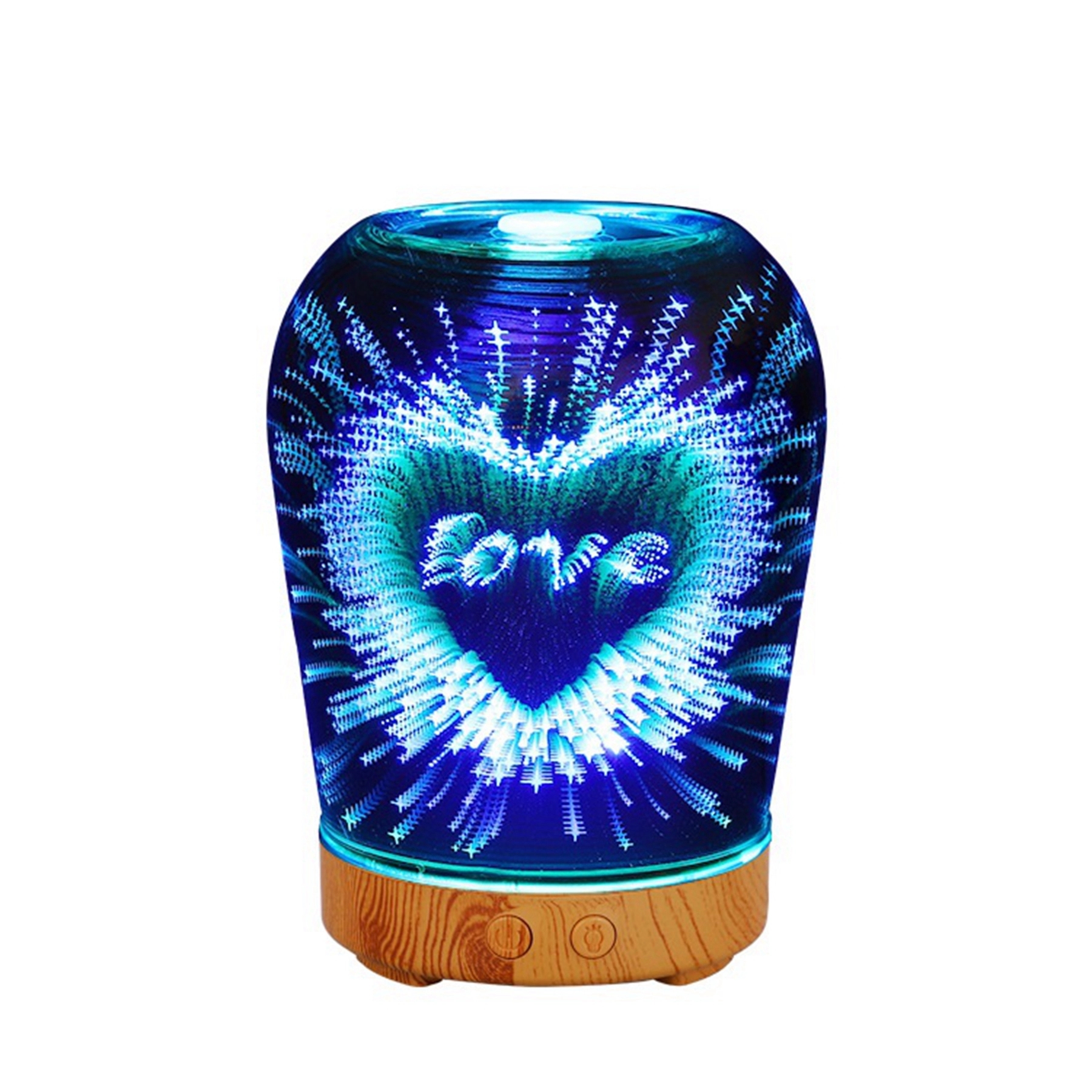 3D Glass Aromatherapy Oil Aroma Diffuser 2
