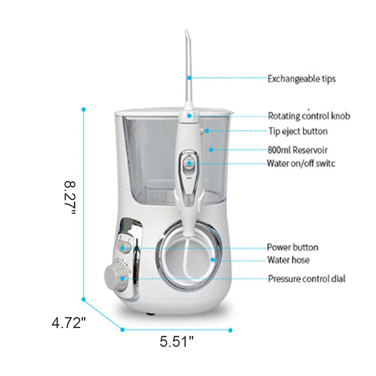 Countertop Multifunctional Water Flosser Oral Irrigator 1