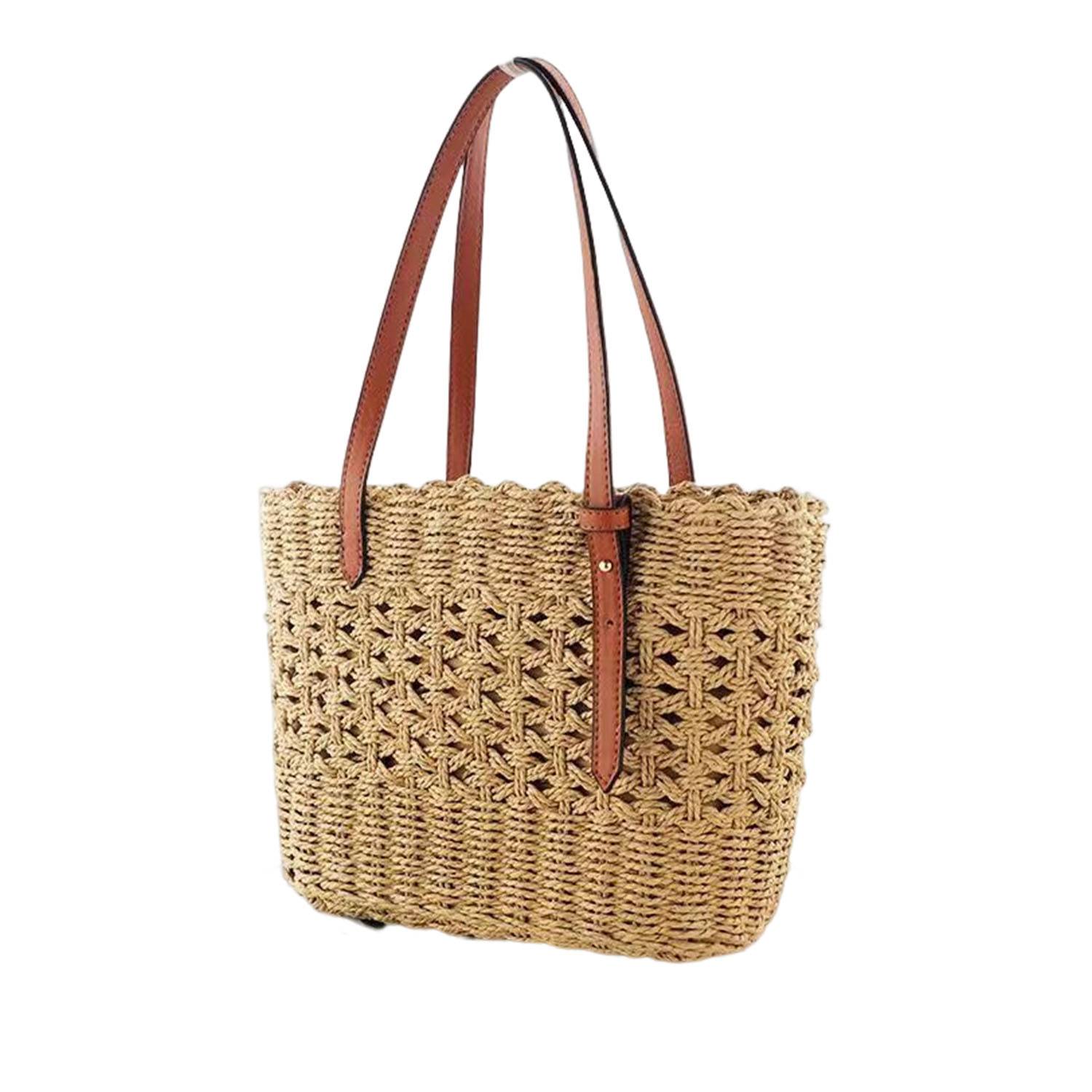 Fashion weaving tote bag 3