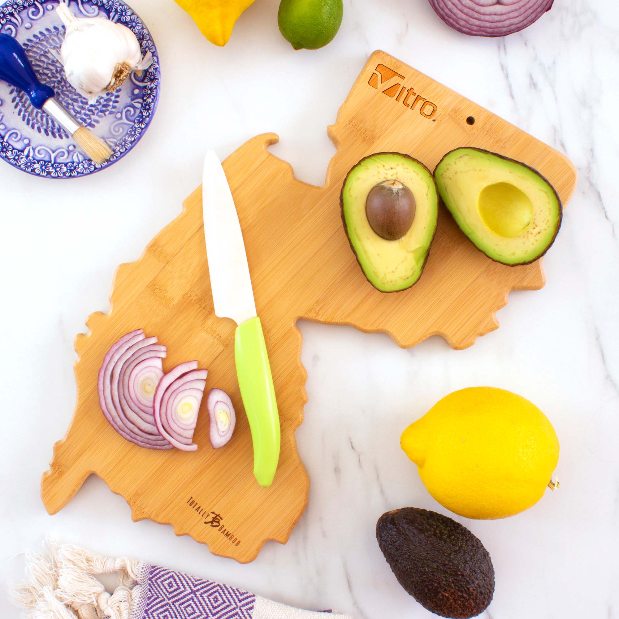 Destination New Jersey Cutting & Serving Board 8