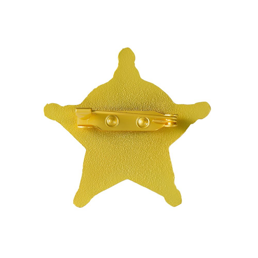 Personalized Full Color Round Star Name Badges 2