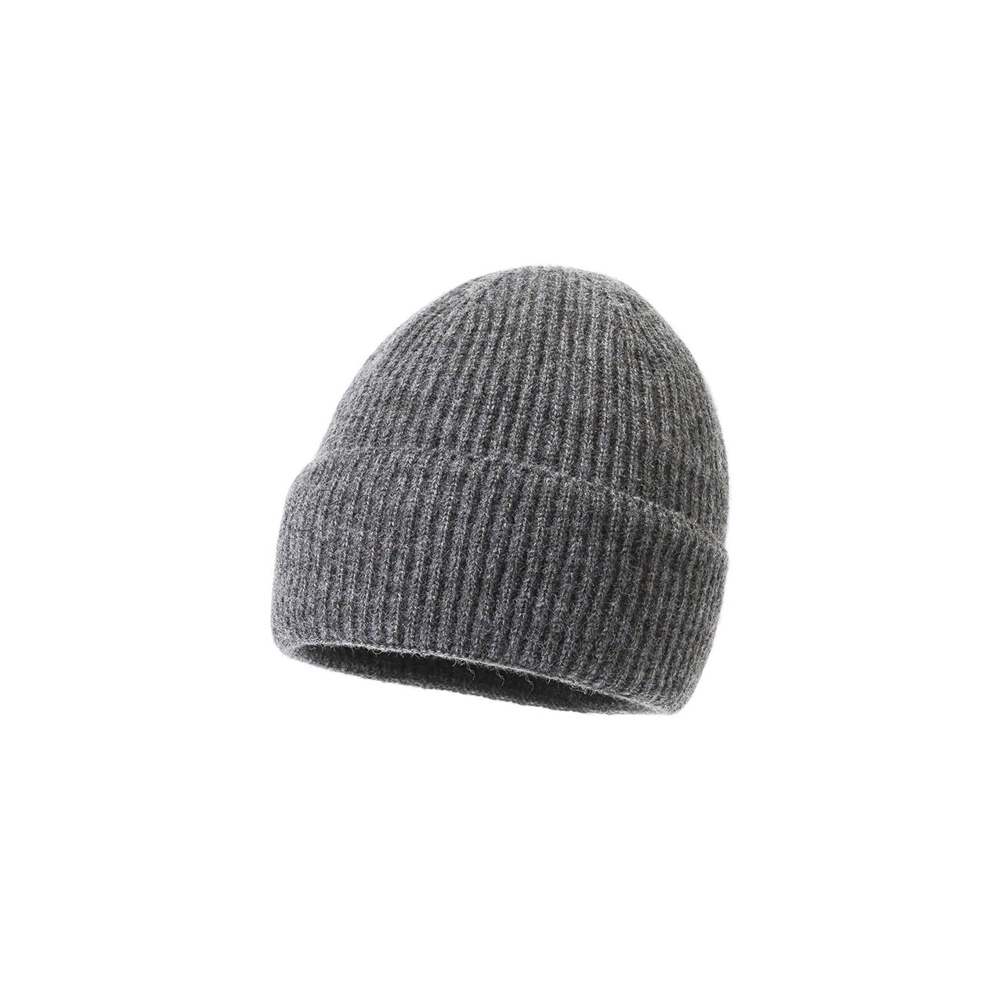 Custom Logo Solid Color Beanie 2