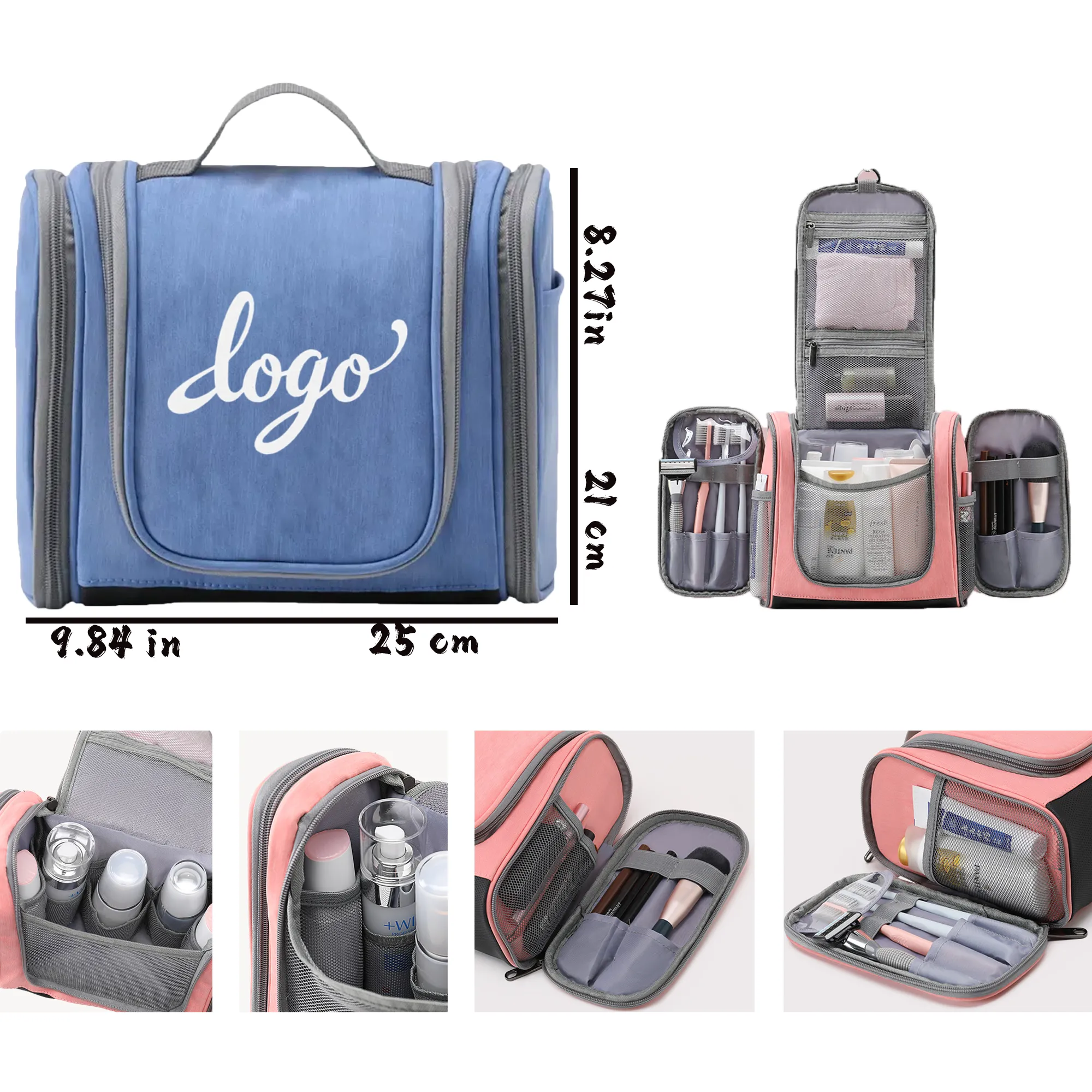 Large Capacity Travel Cosmetic Bag 5