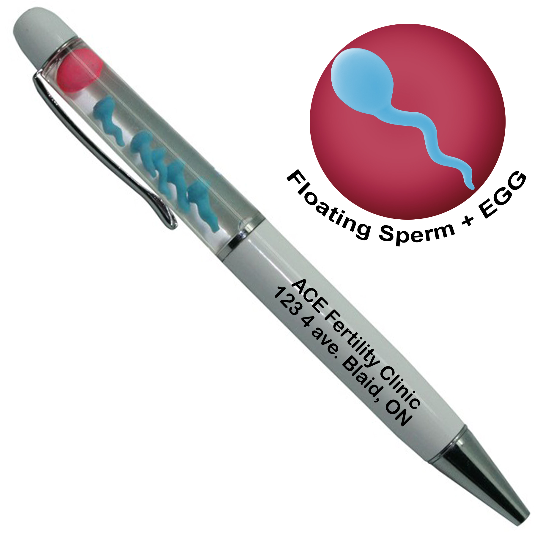 Floating Sperm and Egg Pen 1