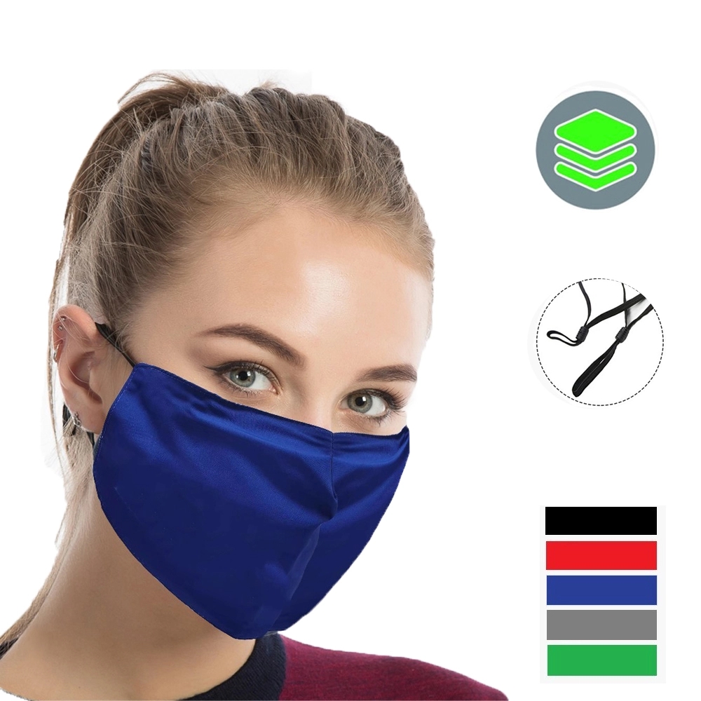 Performance 3 Layers Face Mask Nose Bridge adjuster loop 3