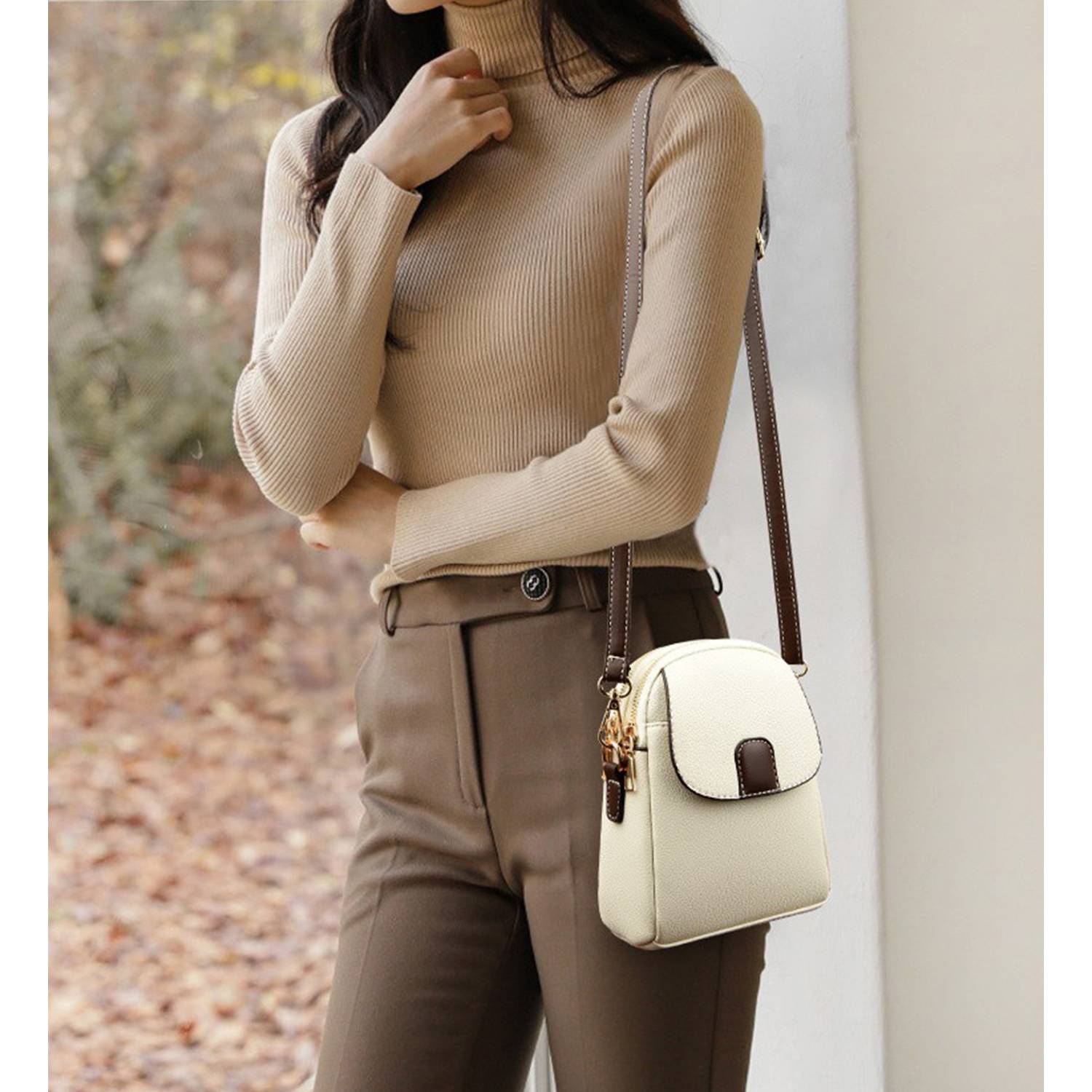 PU Leather Small Sling Bag 5