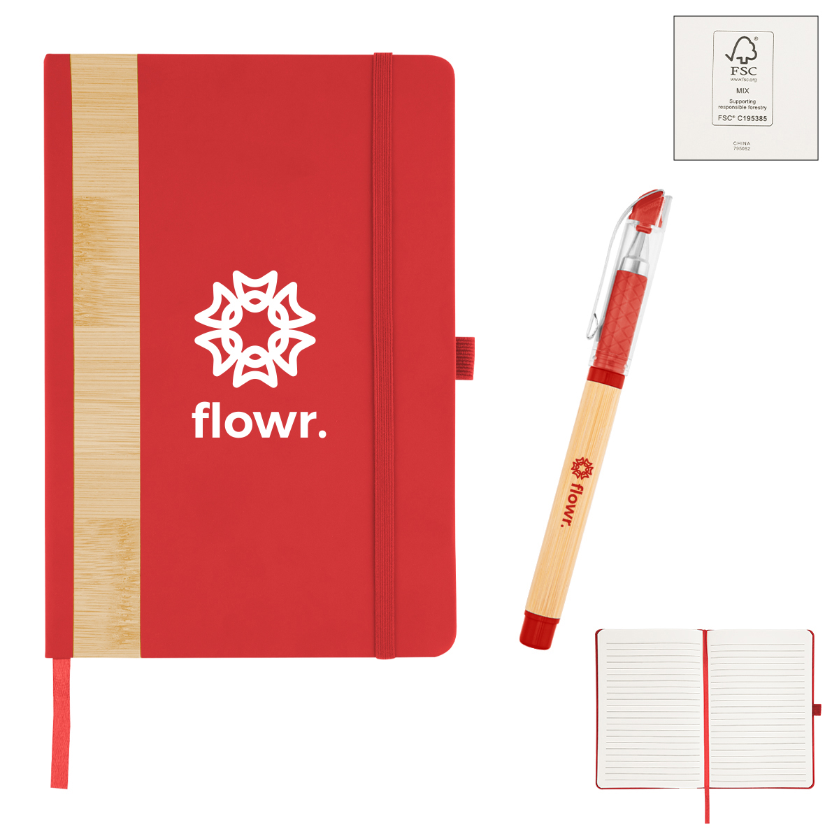 Verse Bamboo Journal With Pen 1