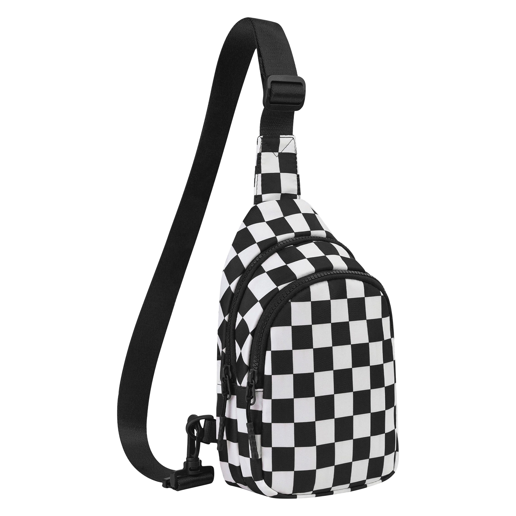 Plaid Crossbody Sling Bag 14