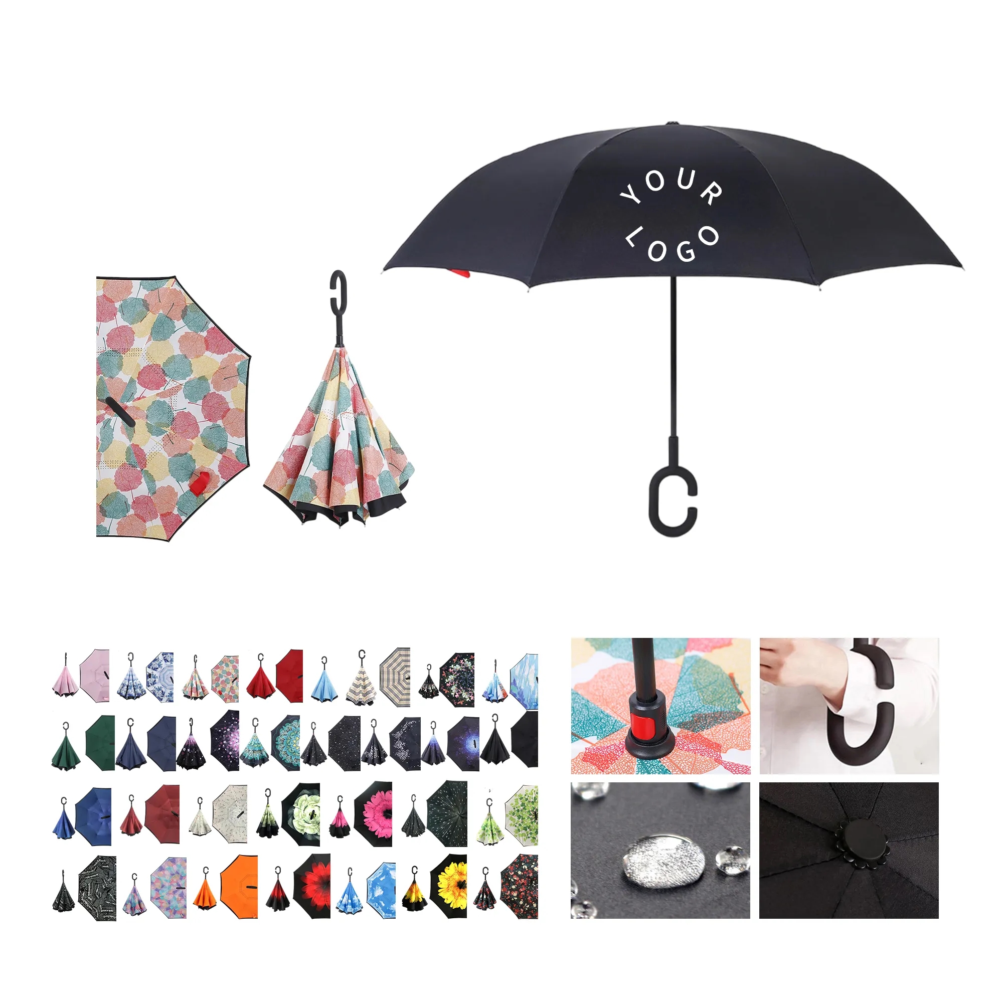 Reverse Folding Umbrella 2