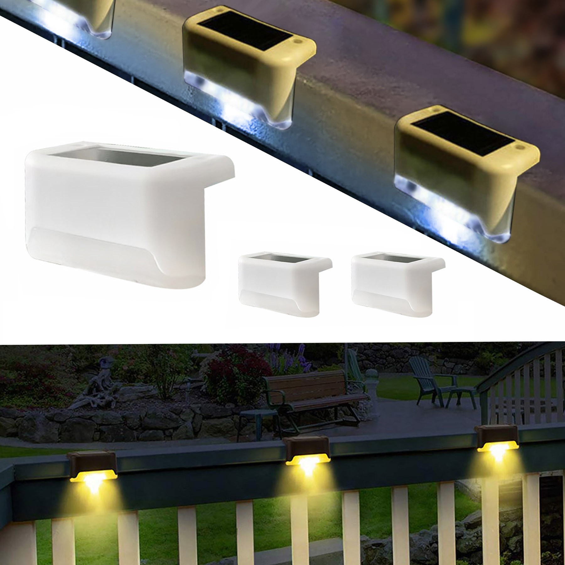 Solar Fence Light 4