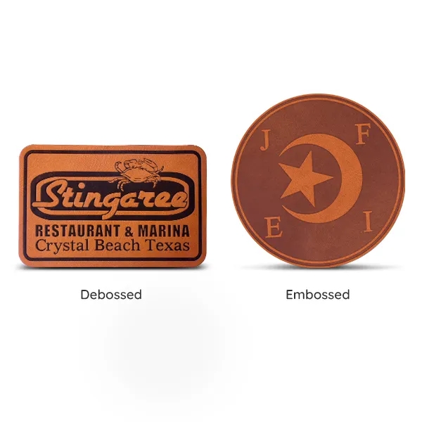 2.5" Leather Patches 4