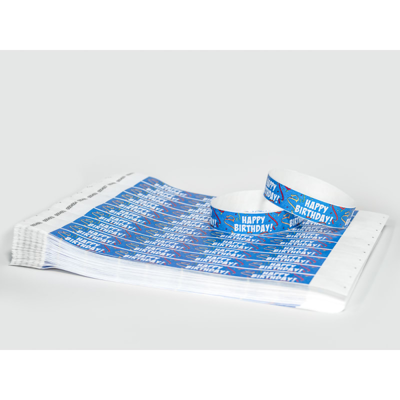 In Stock Tyvek Wristbands 25