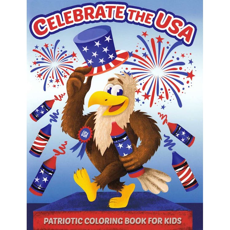 Patriotic Coloring Books - 64pgs 2