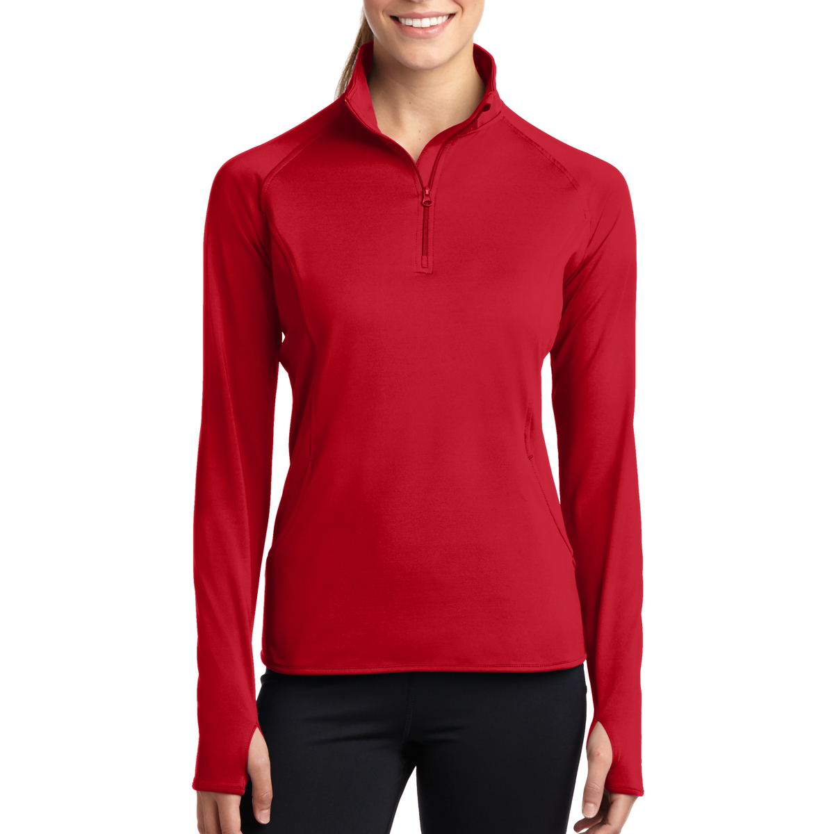 Sport-Tek® Ladies' Sport-Wick® Stretch Full-Zip Jacket 54