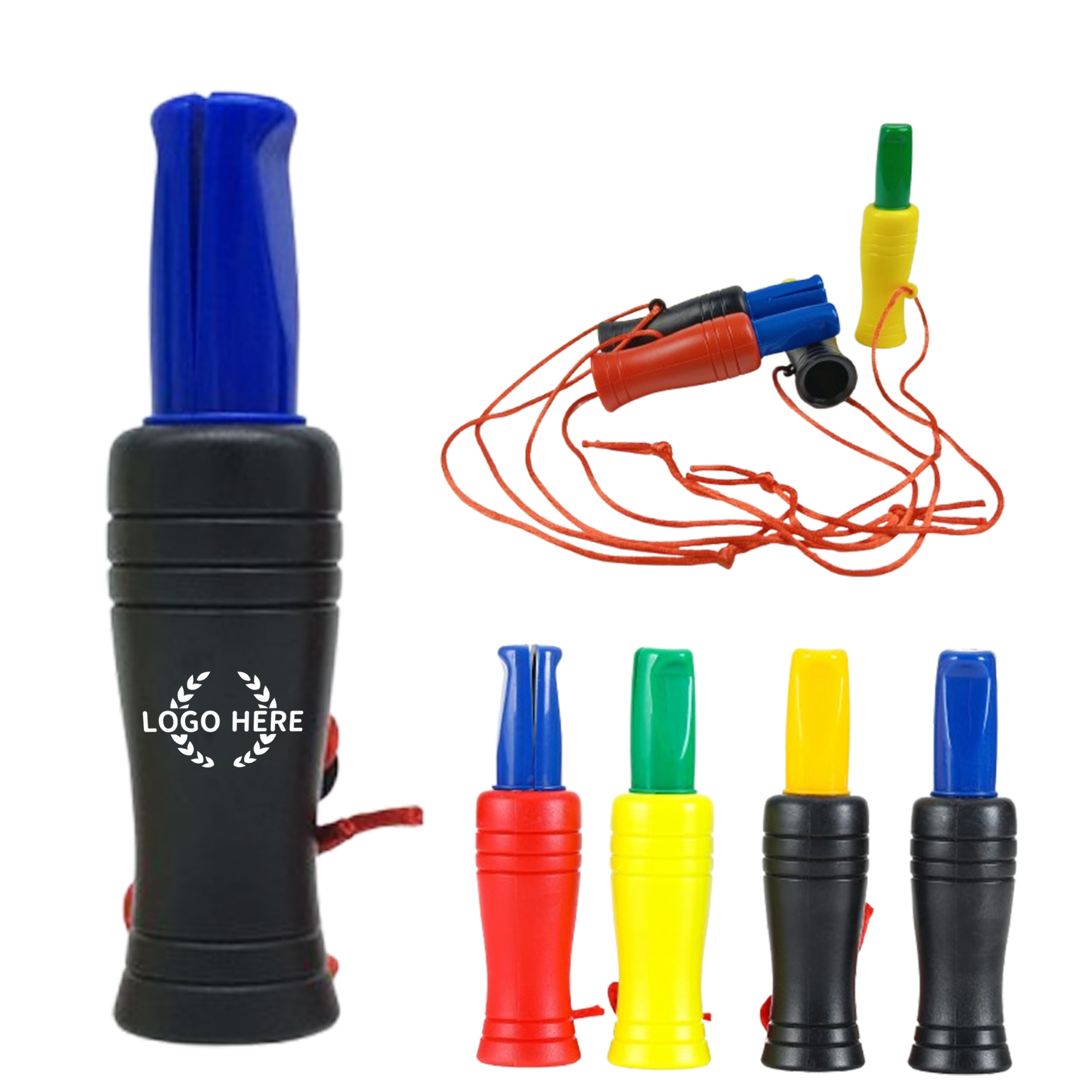 Outdoor Plastic Duck Call Whistle 3