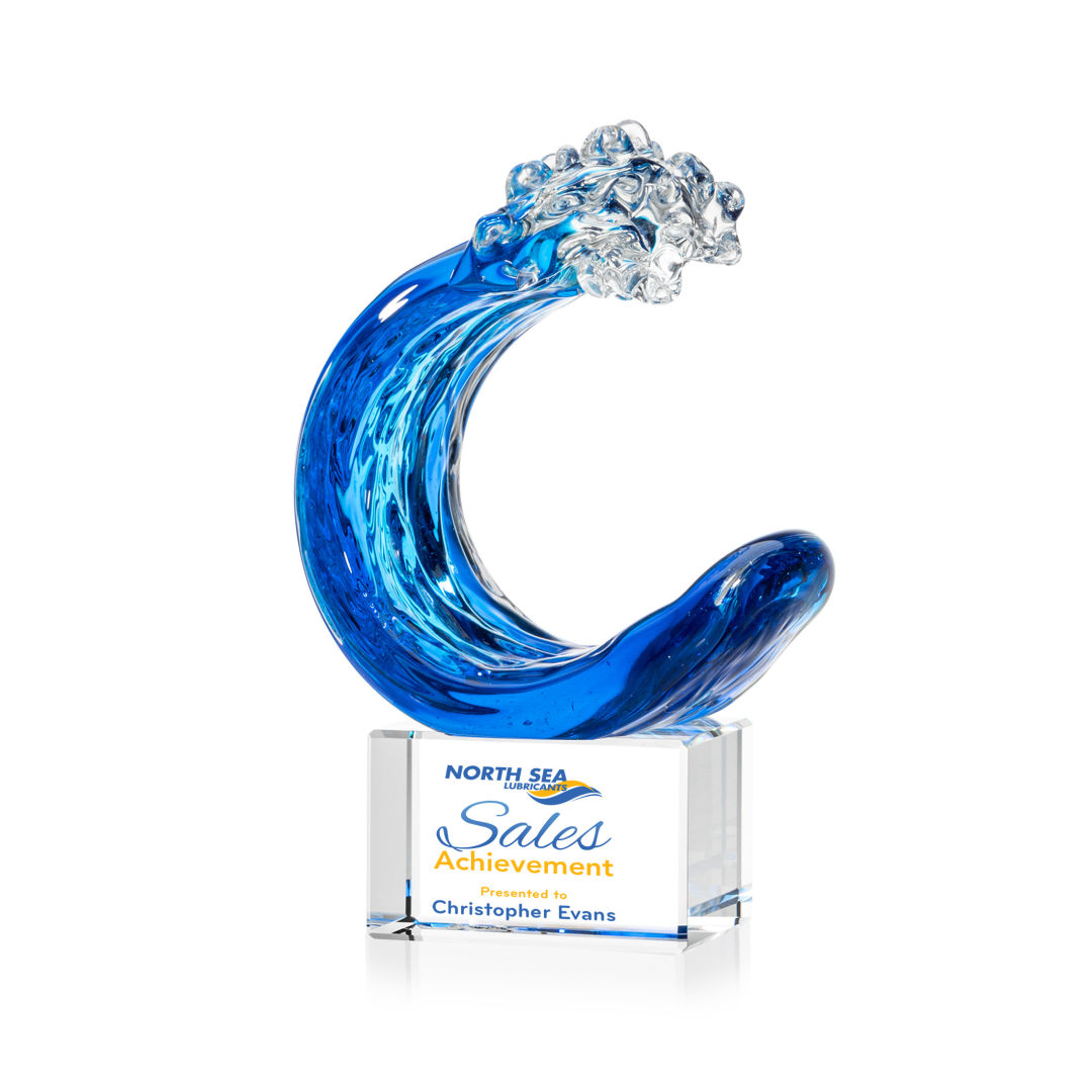 Oceana VividPrint™ Award on Lexington Base - Clear 8