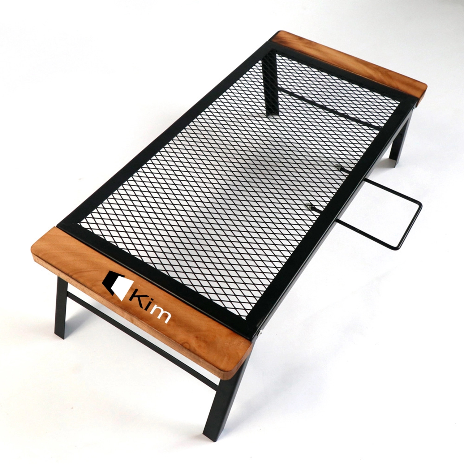 Collapsible Barbecue Iron Table With Handle 1