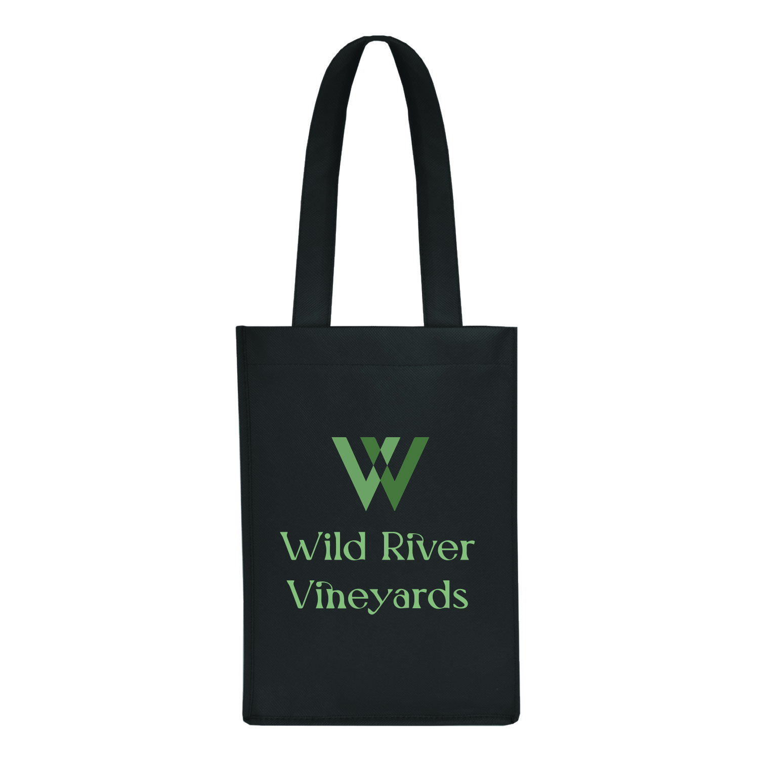 True® 4 Bottle Non-Woven Wine Tote 22