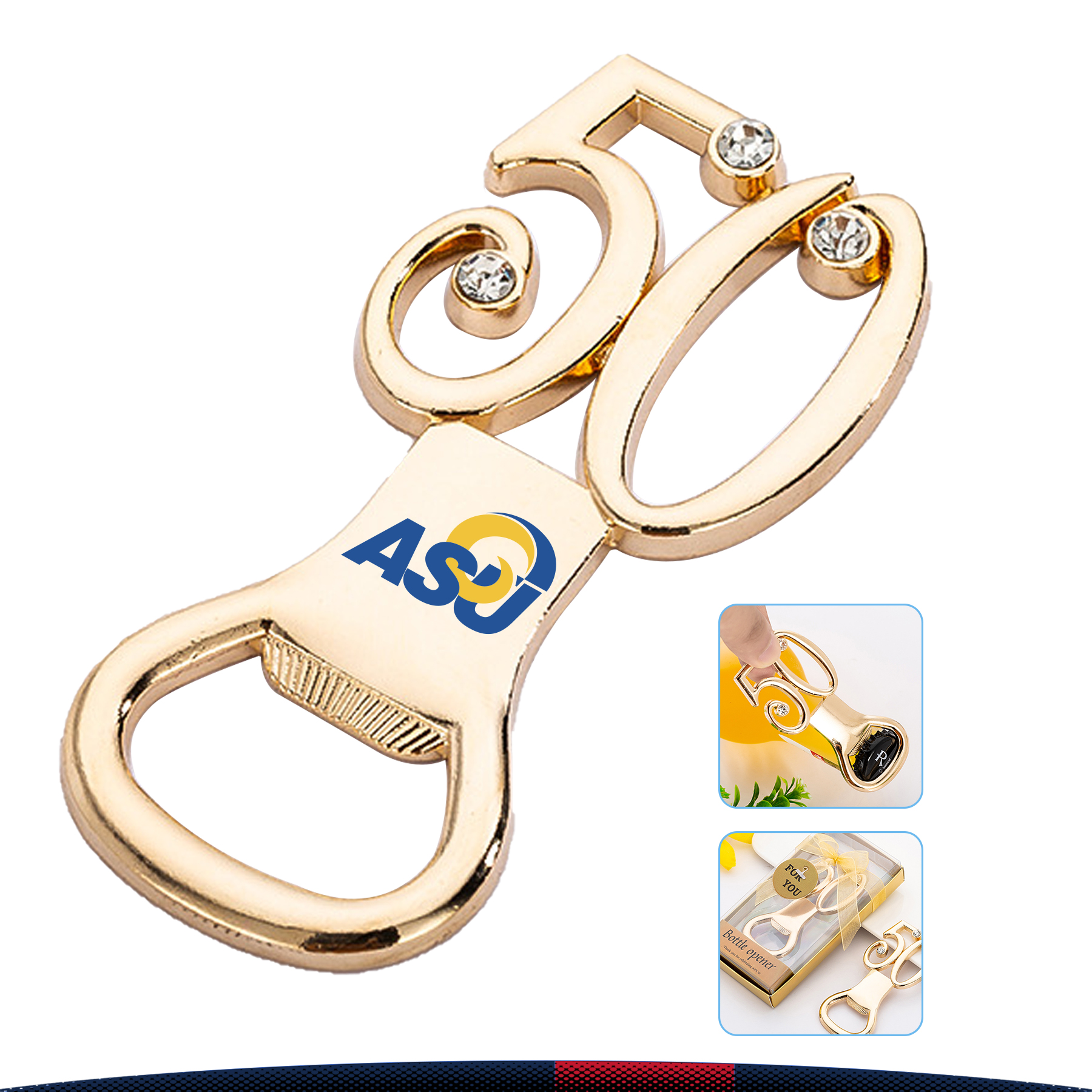 Rose Gold Bottle Opener 1