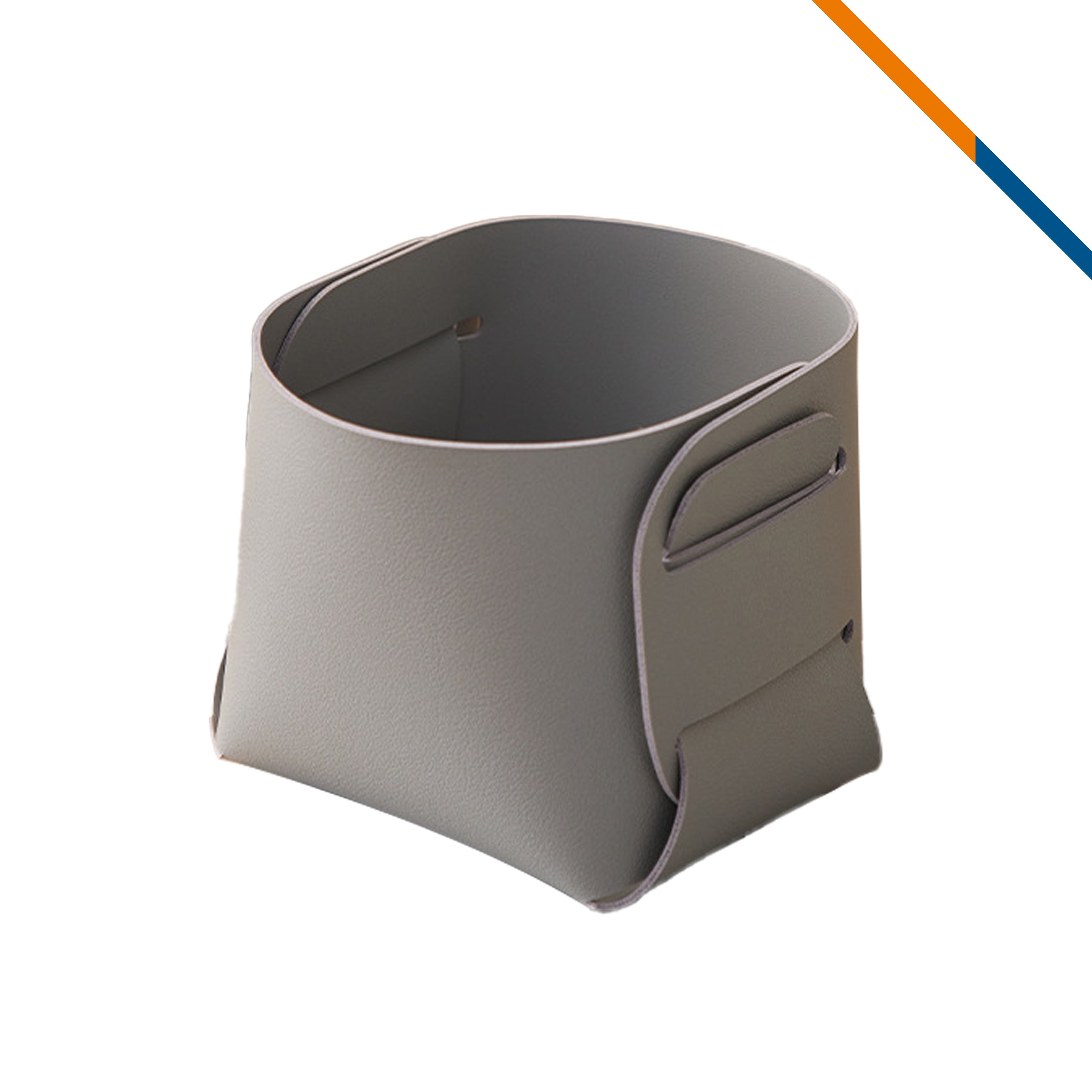 TidyLea PU Leather Foldable Desktop Storage Box 10