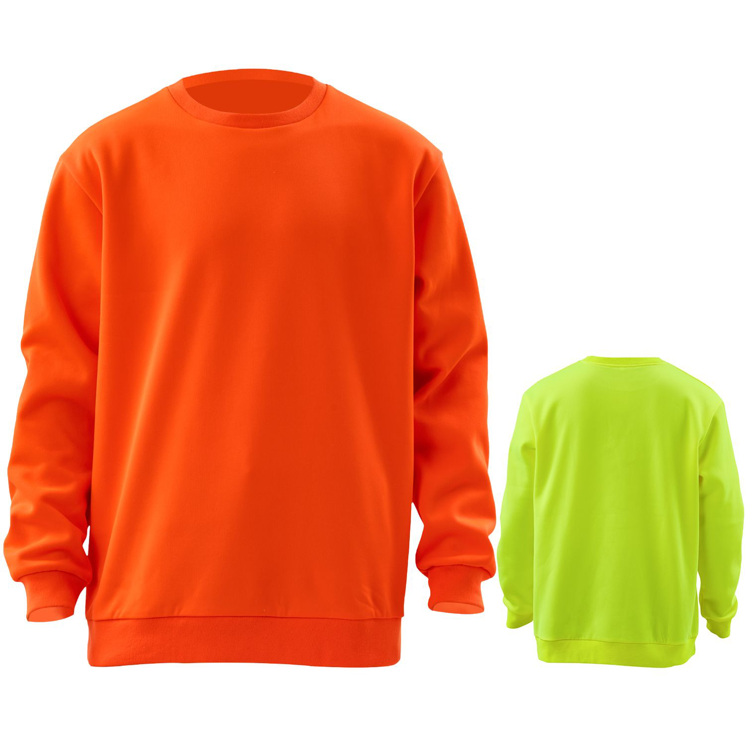 High Viz Safety Workwear Non-ANSI Sweatshirt 6