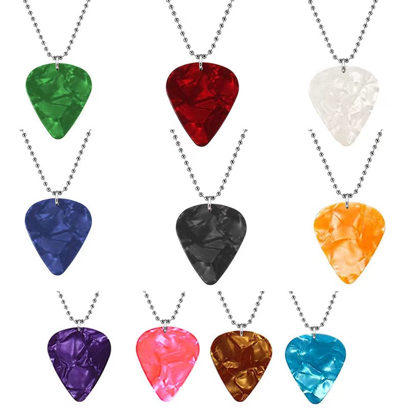 Plastic Custom Music Pick Necklace 2