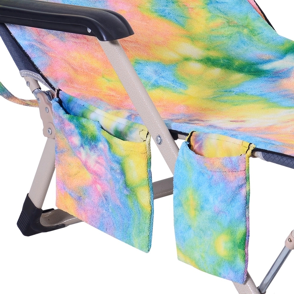 Custom Gift Outdoor & Beach Lounge Chair Cover Towel 3