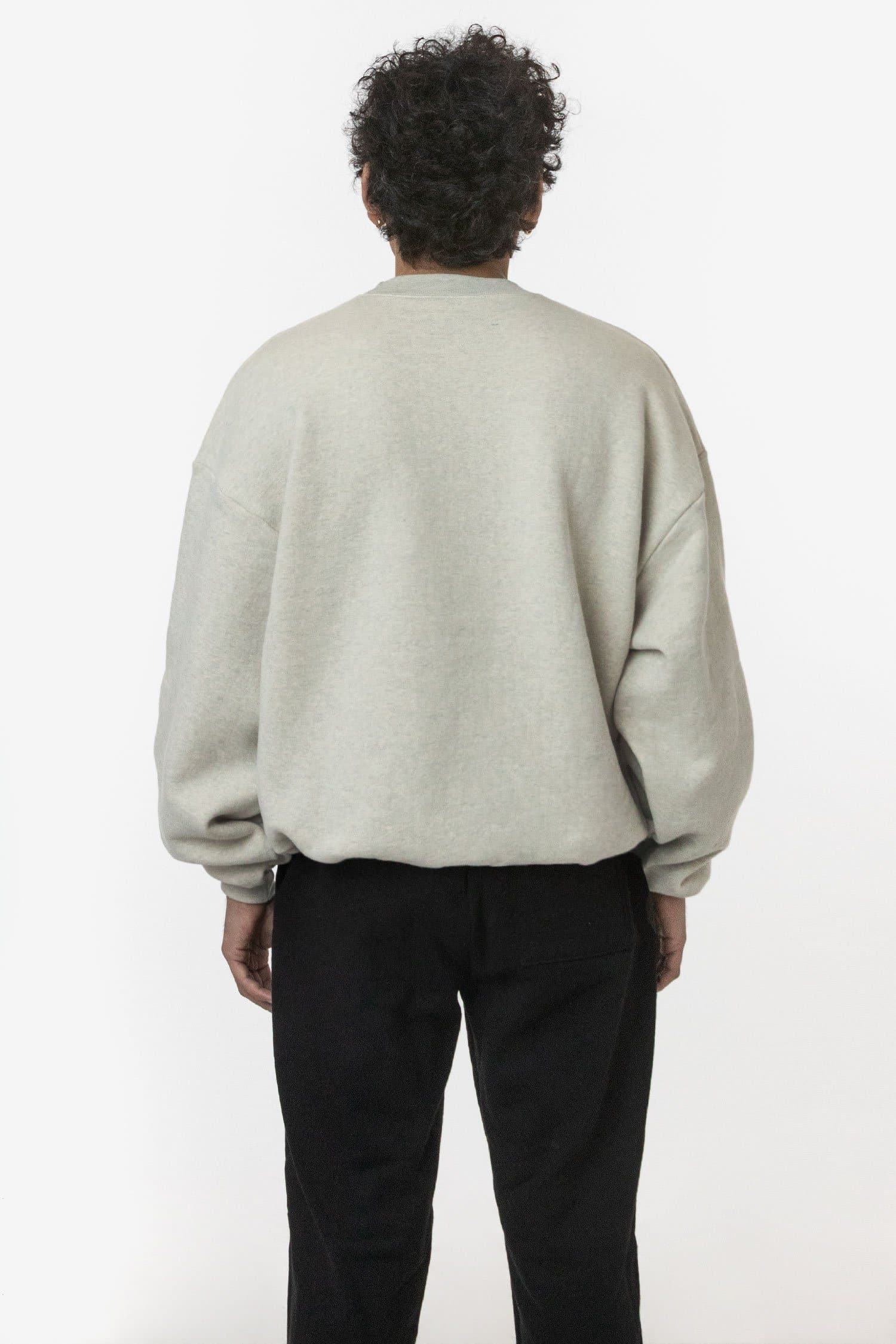 12 OZ MID-WEIGHT FLEECE WIDE CREW 6