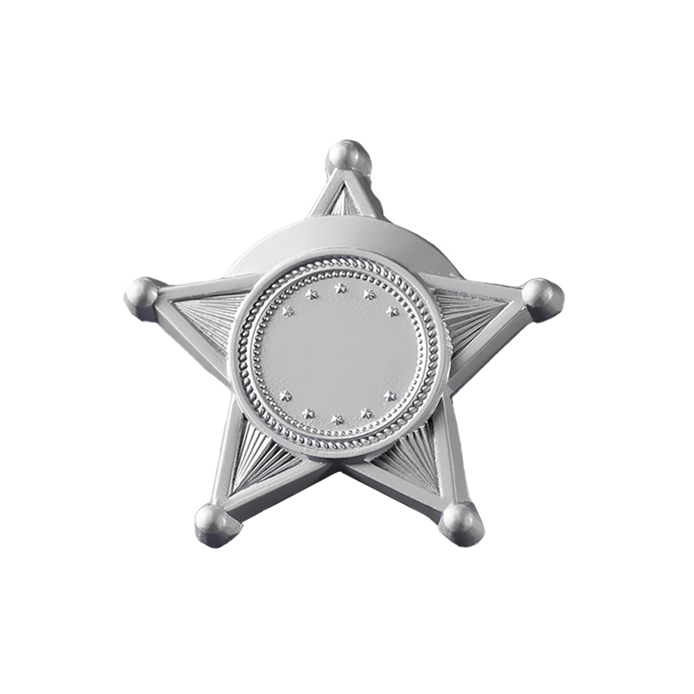 Personalized Full Color Round Star Name Badges 6