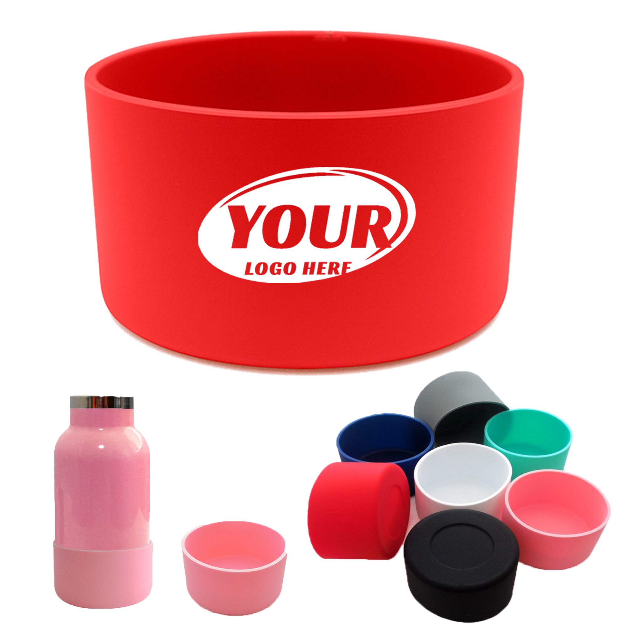 Durable Silicone Anti-Slip Cup Sleeve 2