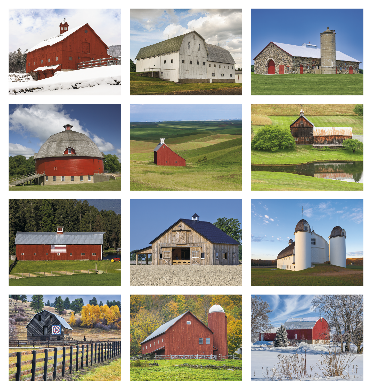 Triumph® Calendars Barns Calendar 40