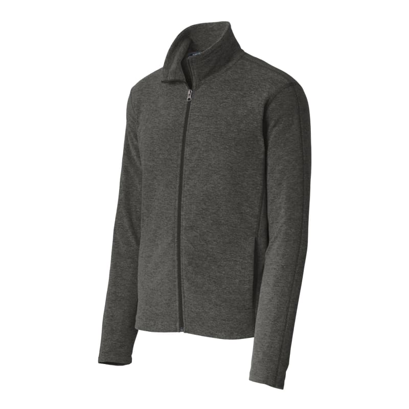 Port Authority Heather Microfleece Full-Zip Jacket. 18