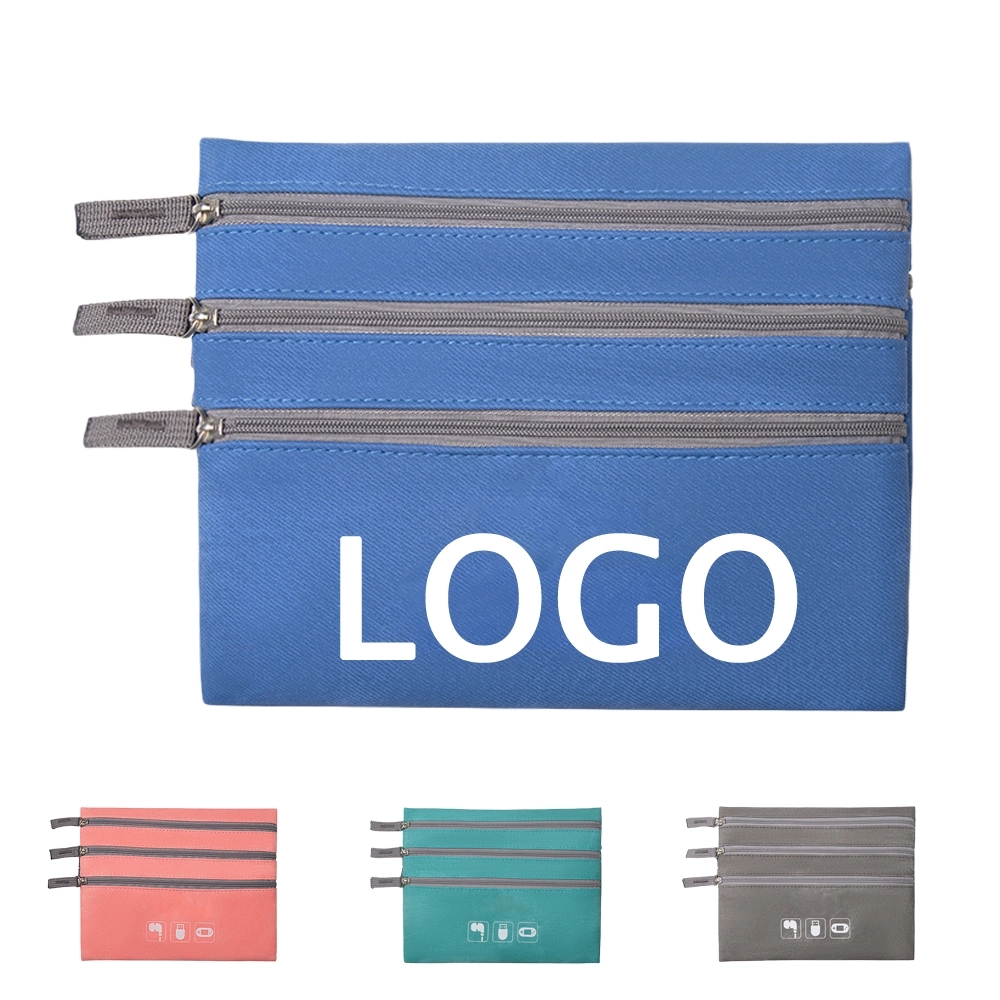 Cable Earbud Travel Organizer Pouch & Phone Flash Disk Bag 4