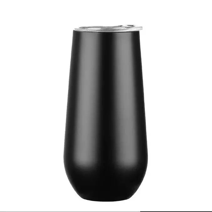 6 Oz. Double Wall Stainless Steel Wine Tumbler 18