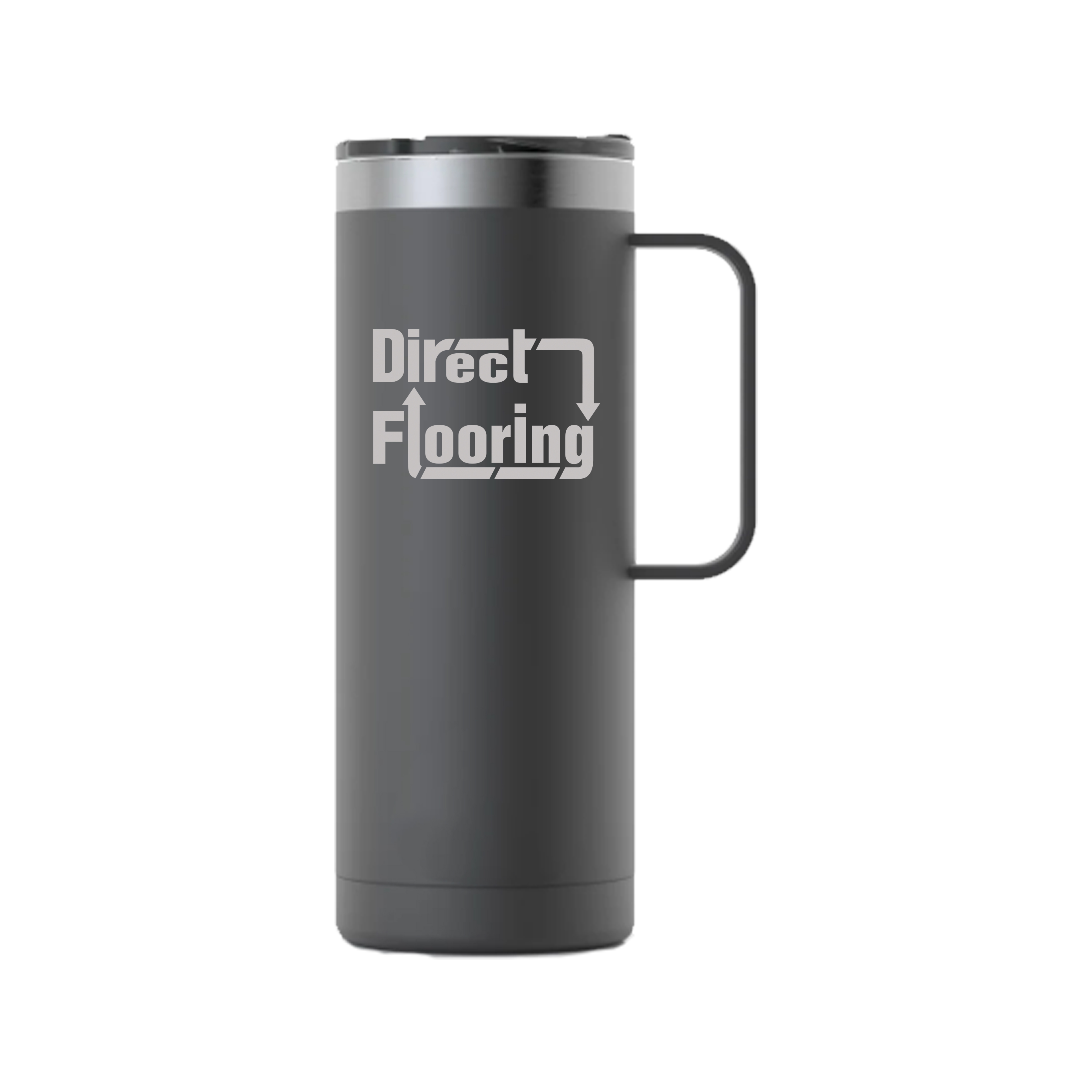 RTIC 20oz. Black Stainless Steel Travel Mug 1
