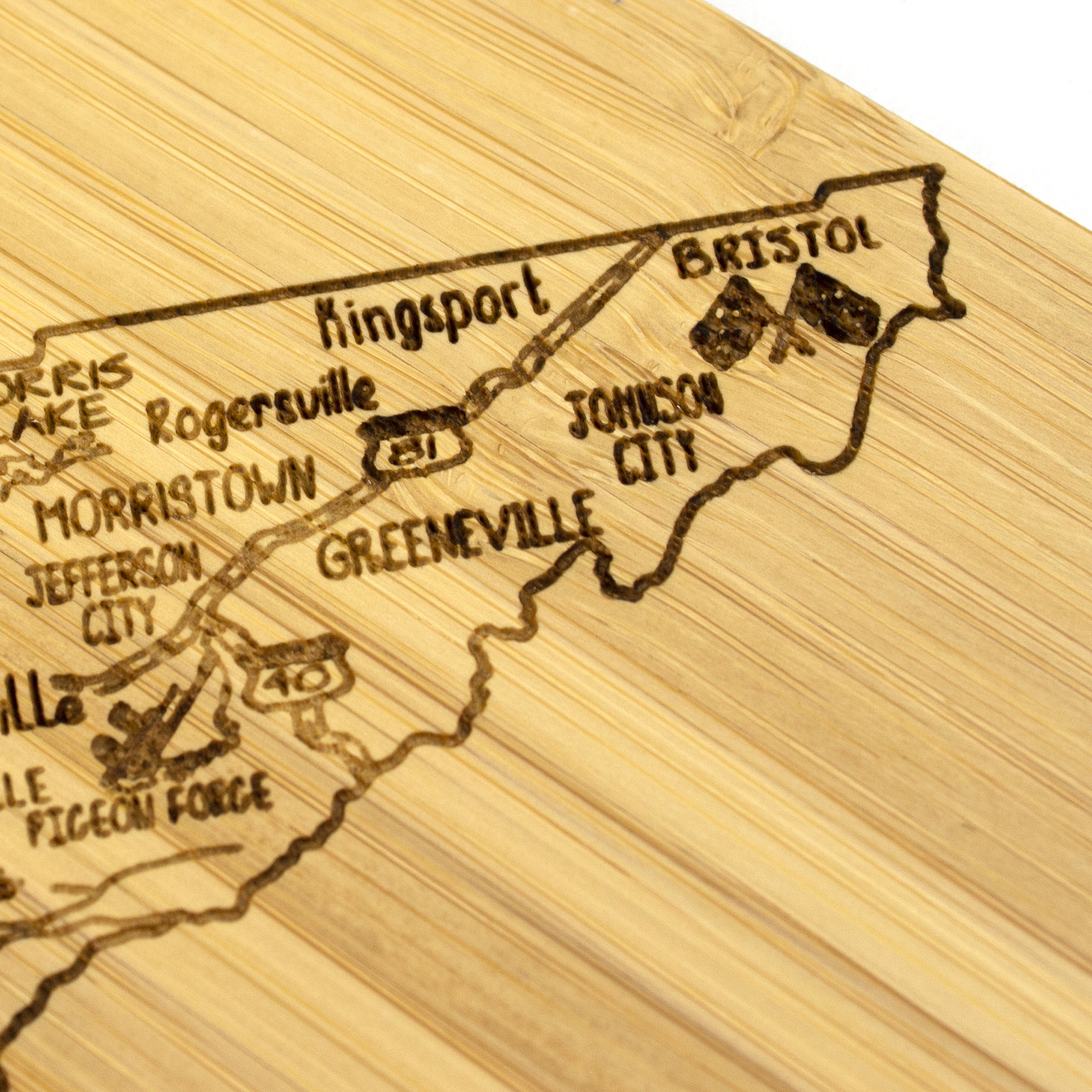 Tennessee Puzzle Coaster Set 10