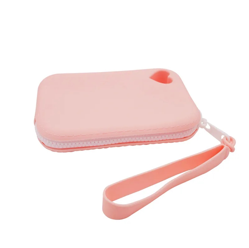 Silicone Zipper Purse with Strap 3