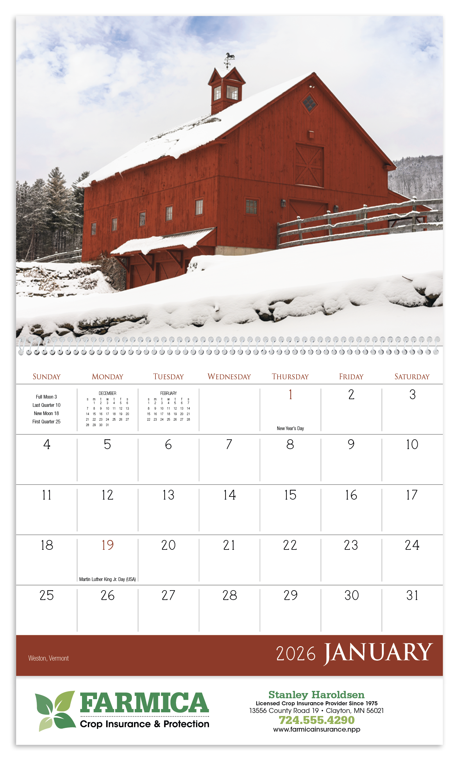 Triumph® Calendars Barns Calendar 29