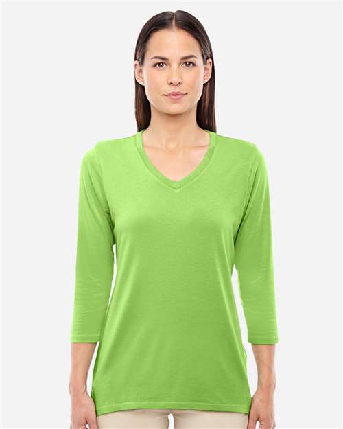 Women's Perfect Fit™ Bracelet-Length V-Neck Top - DP184W 42