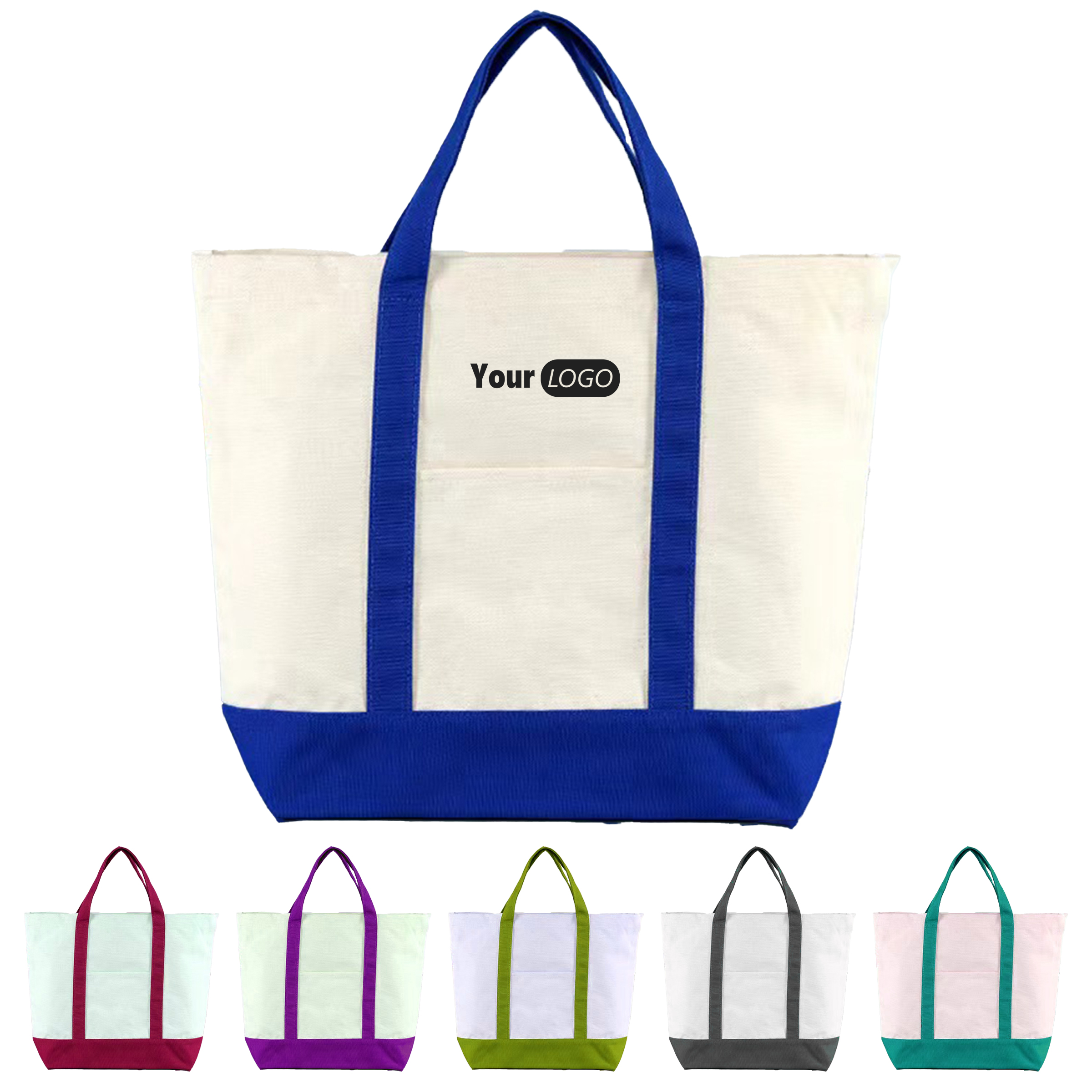Canvas Custom Tote Bag, custom tote bag with logo imprint 3
