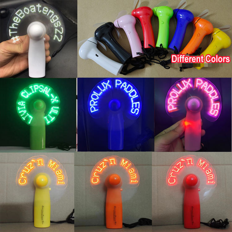 Electric LED Fan - USB Charged 9