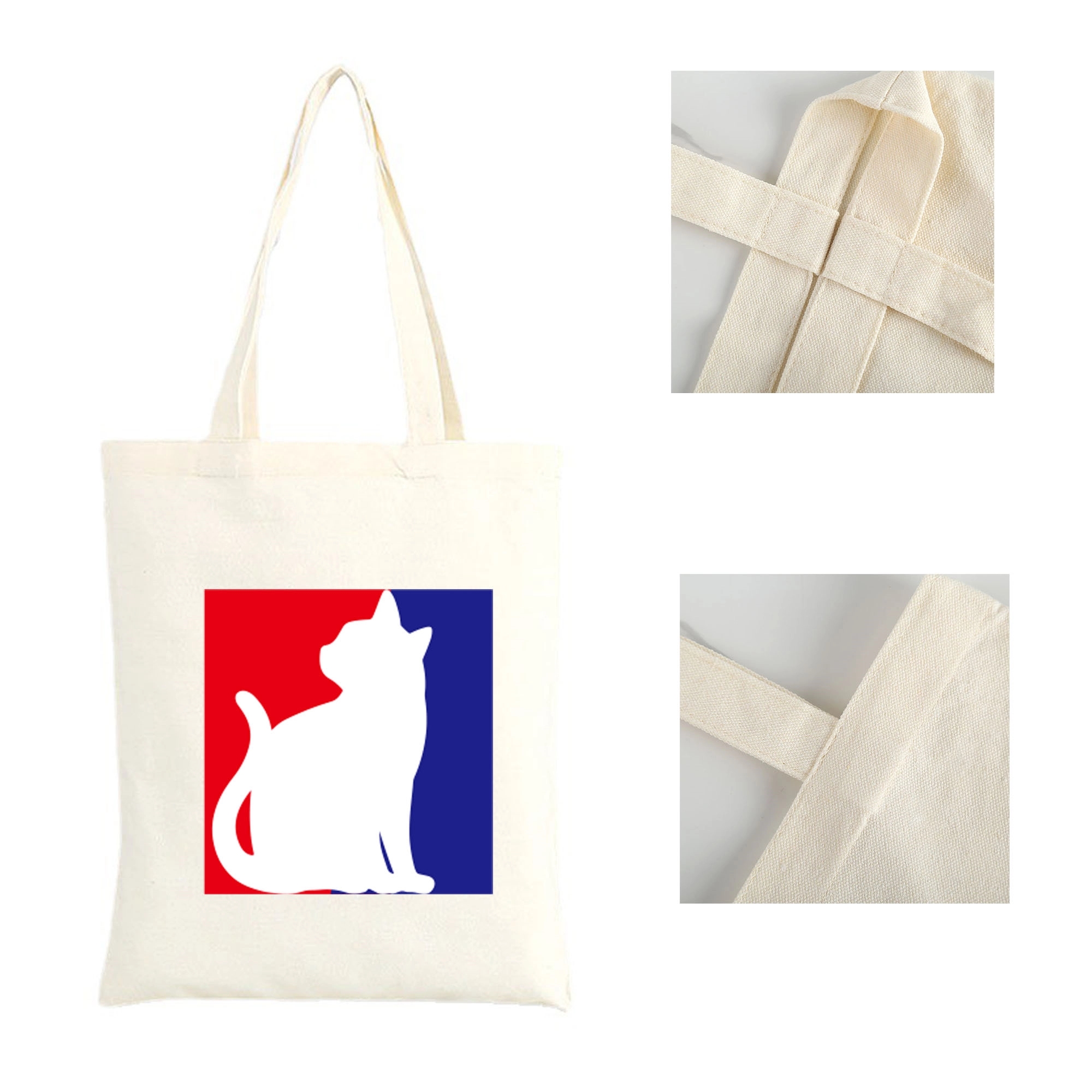Reusable Polyester Cotton Canvas Tote Bags 4