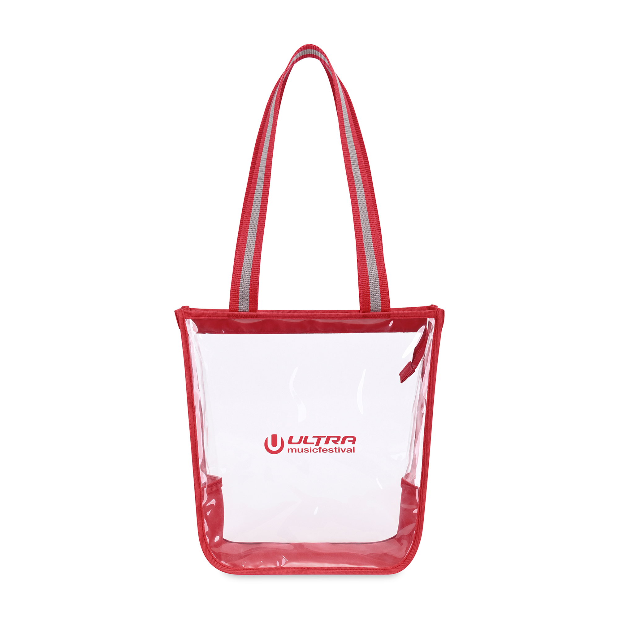 Sigma Clear Zippered Tote 16