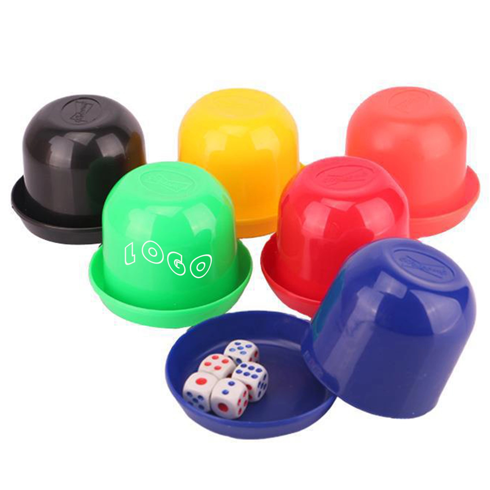 Plastic Dice Cups with Lid 3