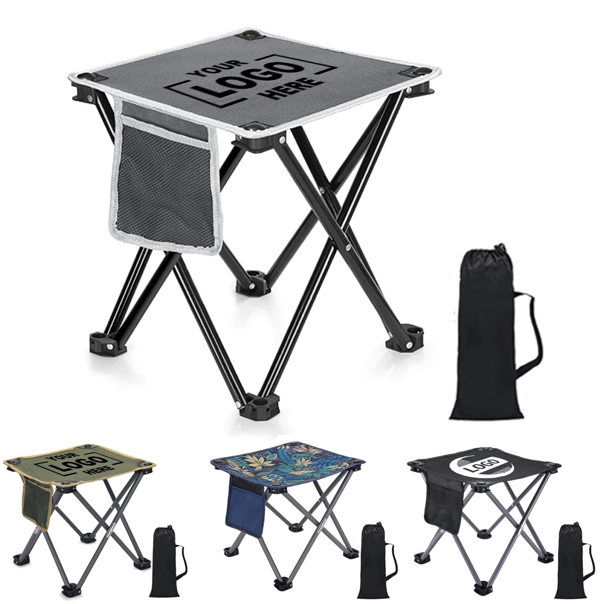 Custom Heavy Duty Outdoor Portable Folding Camping Stool 6