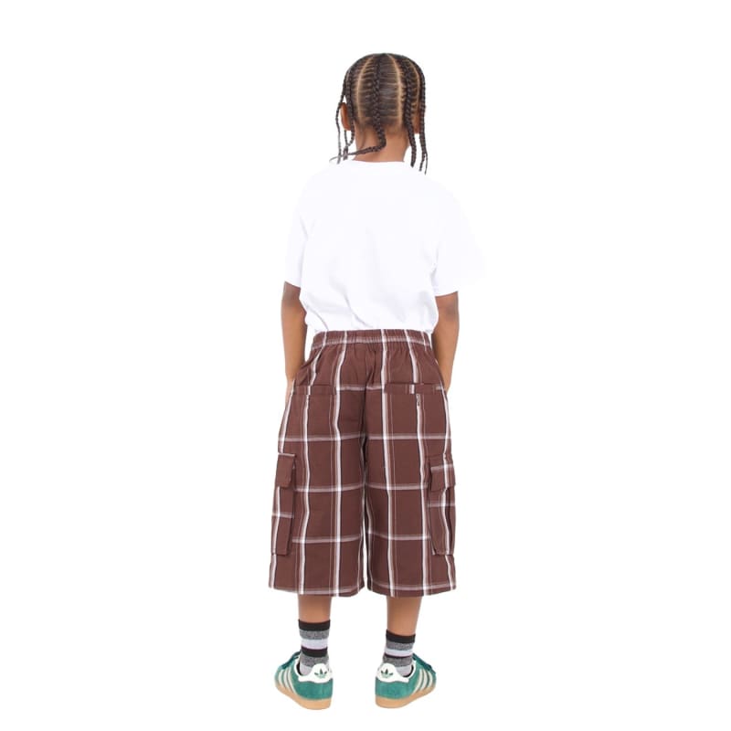 Shaka Wear Youth Plaid Shorts 23