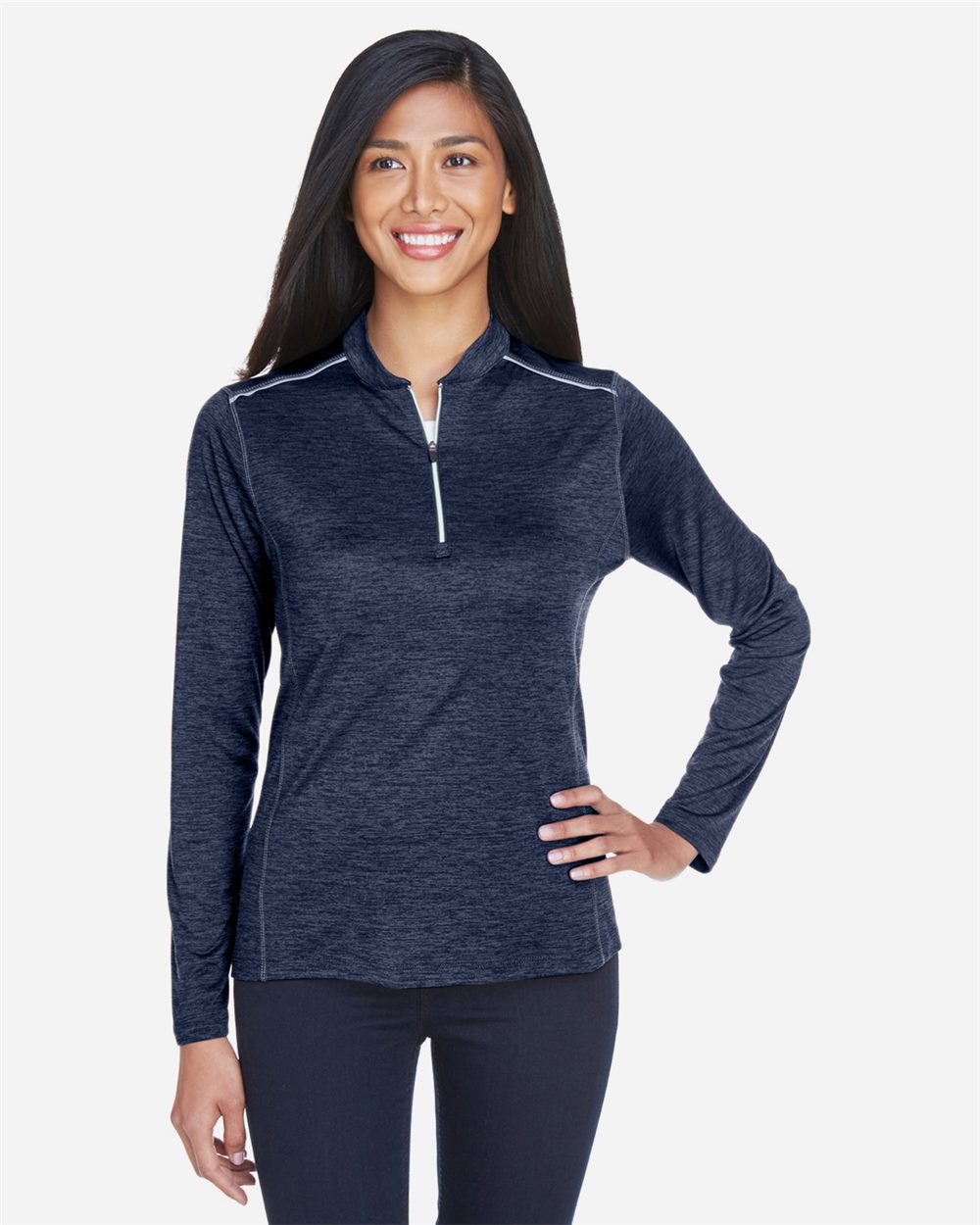 Women's Kinetic Performance Quarter-Zip Pullover - CE401W 19