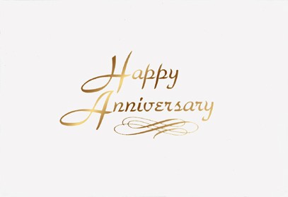 Happy Anniversary Note Card 2