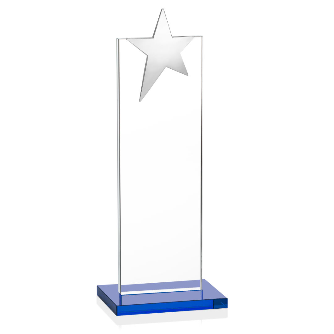 Bryanston Chrome Star Award - Sky Blue 3