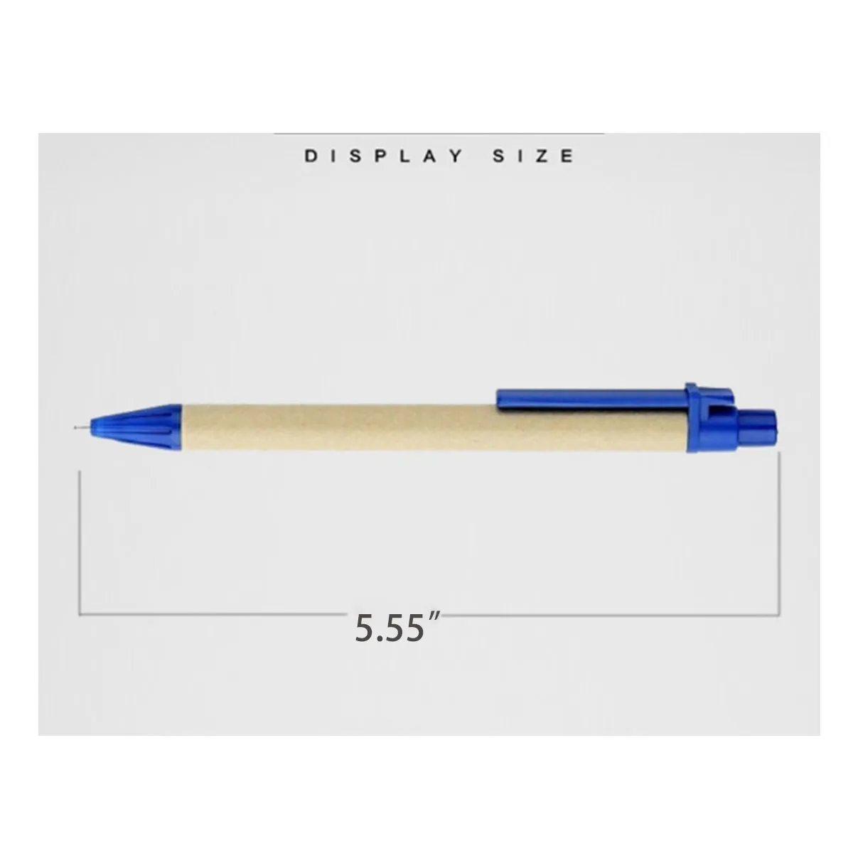 10 Pack Kraft Paper Ballpoint Pens 2